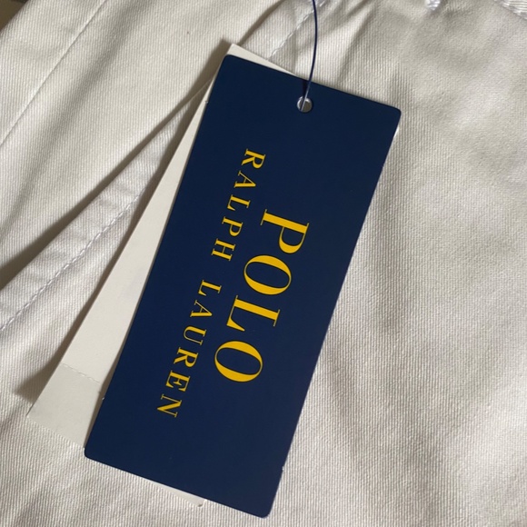 Polo Ralph Lauren White Shorts (Men, size 38, BNWT) - Picture 8 of 9